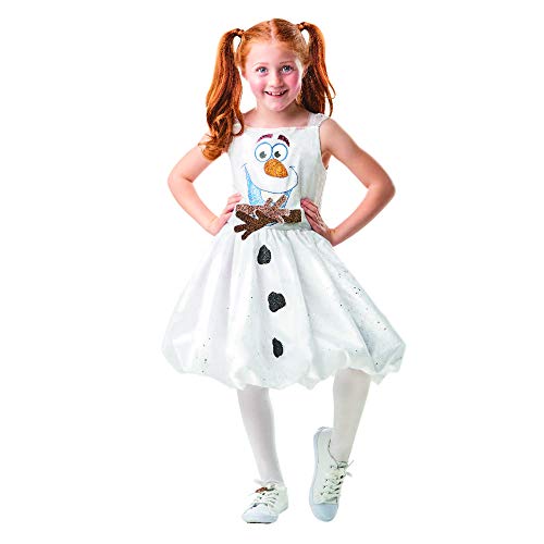 Rubie's Official Disney Frozen 2 Olaf-Kostüm für Kinder mit beweglichen Armen, Größe 9 - 10 Jahre von Rubie's
