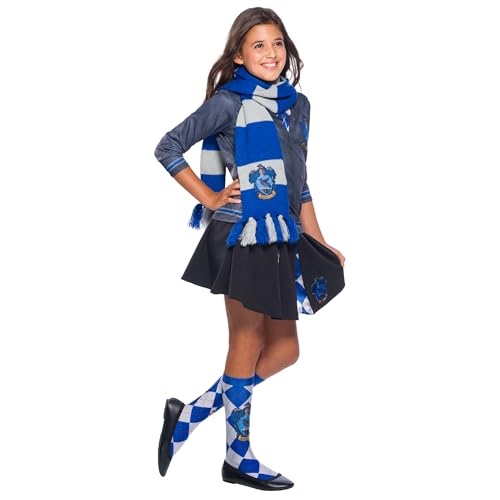 Rubie's Official Harry Potter Ravenclaw Deluxe-Schal, Kostümzubehör für Kinder und Erwachsene, Einheitsgröße, Alter ab 6 Jahren Halloween von Rubie's