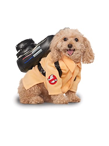 Rubie's Official Haustier Hundekostüm, Ghostbusters, Orange, Small, Hals zu Schwanz 11", Brust 17" von Rubie's