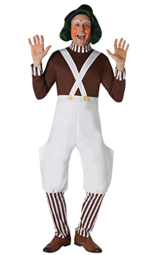 Rubie‘s Official Oompa-Loompa-Kostüm für Erwachsene aus Willy Wonka und die Schokoladenfabrik, Größe M Halloween von Rubie's