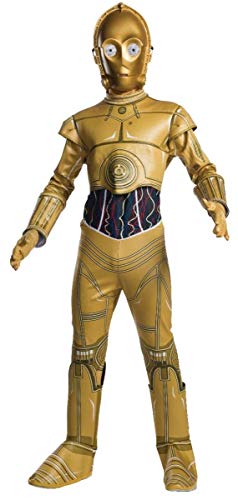 Rubie's Official Star Wars Kinderkostüm C-3PO, Größe S, 3-4 Jahre, Größe 117 cm Halloween Rubie's Official Star Wars Kinderkostüm C-3PO, Größe S, 3-4 Jahre, Größe 117 cm Halloween von Rubie's