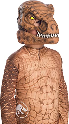 Rubie's Offizielle Jurassic World: Fallen Kingdom Tyrannosaurus Rex "T-Rex" Dinosaurier-Maske mit beweglichem Kiefer, Einheitsgröße Halloween von Rubie's