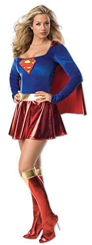 Rubie's Offizielles Supergirl einteiliges Erwachsenenkostüm für Damen, Übergröße von Rubie's