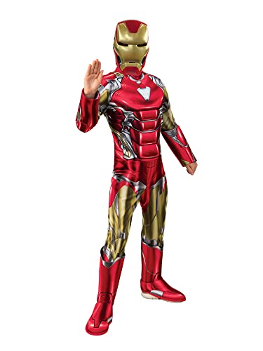 Rubie's Offizielles Luxuskostüm Iron Man, Avengers Endgame, Kindergröße L, 9-12 Jahre, Körpergröße 147 cm von Rubie's