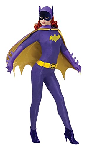 Rubies Offizielles Batgirl Grand Heritage Damen-Kostüm Batman, Größe L, Blau, 887211 von Rubie's