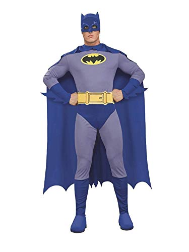 Rubie's Official Batman-Kostüm für Erwachsene, Größe S, Blau Halloween von Rubie's