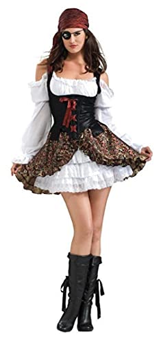 Rubie 's Offizielles Damen Buccaneer Babe Secret Wishes Erwachsenen-Kostüm – XS von Rubie's