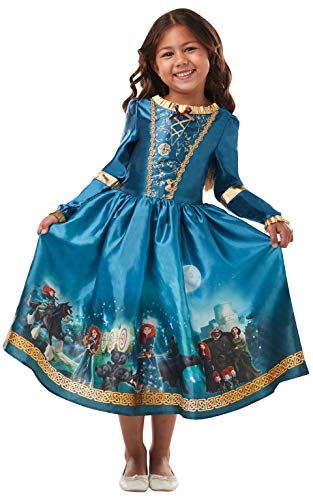 Rubie's Offizielles Disney-Prinzessinnenkostüm Merida, Traumreihe, Mädchen, Kindergröße S 3-4 Jahre von Rubie's