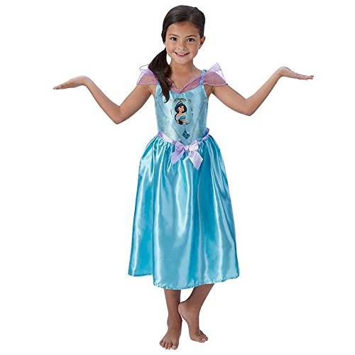 Rubies Offizielles Disney-Prinzessinnen-Kostüm für Mädchen, Märchen, Jasmin, Größe S von Rubie's