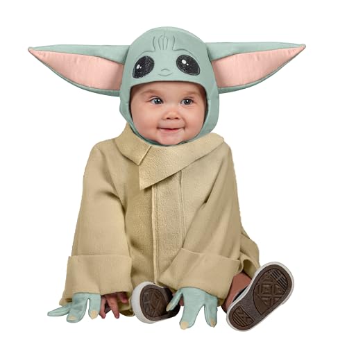 Rubie's Offizielles Disney Star Wars The Child Kleinkind-Kostüm, Kinderkostüm, Größe Kleinkind 1–2 Jahre, ‎Mehrfarbig Halloween von Rubie's