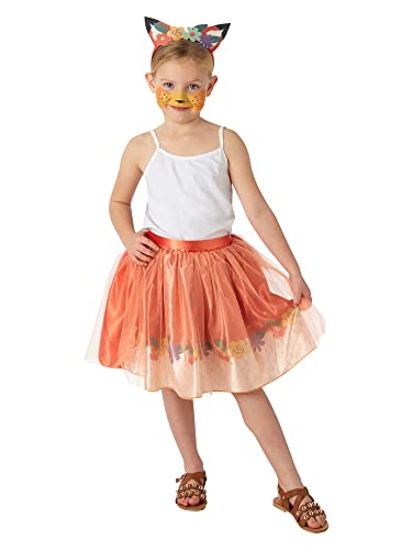 Rubie's Offizielles Fuchs Tutu Set, Kinder Tierkostüm Waldkreaturen, Kinder Einheitsgröße ca. 3-6 Jahre, World Book Day Halloween Rubie's Offizielles Fuchs Tutu Set, Kinder Tierkostüm Waldkreaturen, Kinder Einheitsgröße ca. 3-6 Jahre, World Book Day Halloween von Rubie's