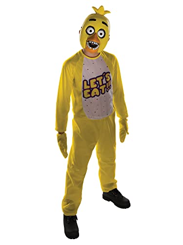 Rubie's Official Children's Chica Five Nights at Chicas Fancy Dress Kostüm, 132 cm - Medium, 5/7 Jahre. Halloween von Rubie's