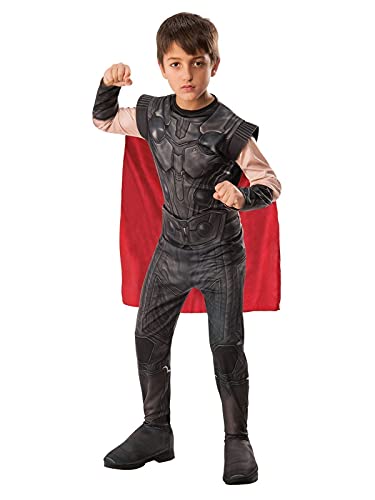 Rubie's Offizielles Kostüm Thor, Avengers Endgame, klassisch, Kindergröße M, 5-7 Jahre, Körpergröße 132 cm von Rubie's