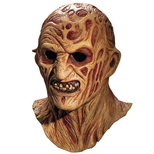 Rubie's Offizielles Kostümzubehör Latexmaske Freddy Krueger, Nightmare – Mörderische Träume, für Erwachsene Halloween von Rubie's