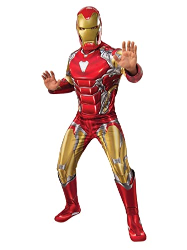 Rubie's 700736 Marvel - Avengers Endgame Iron Man Kostüm, Herren, Cartoon, Mehrfarbig, Standard von Rubie's