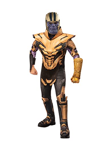 Rubie's Offizielles Luxuskostüm Thanos, Avengers Endgame, Kindergröße L, 8-10 Jahre, Körpergröße 147 cm von Rubie's