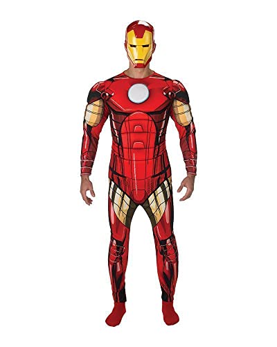 Rubie´s Offizielles Marvel-Iron-Man-Kostüm, Luxusausgabe, Kostüm für Erwachsene, Groß von Rubie's