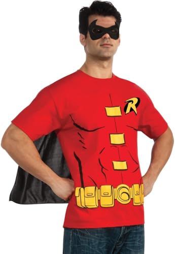 Rubie's Official Robin-T-Shirt, Erwachsenenkostüm, Größe L von Rubie's