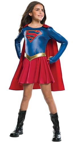 Rubie's Offizielles Supergirl TV-Serie Deluxe Superheld-Kostüm - S Halloween von Rubie's