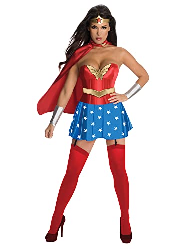 Rubie's Offizielles Wonder Woman Korsett für Damen, Kostüm für Erwachsene, Größe L von Rubie's