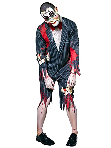 Rubie's Offizielles schaurige Puppet Master Kostüm Halloween Zombie – Erwachsene XL Halloween von Rubie's