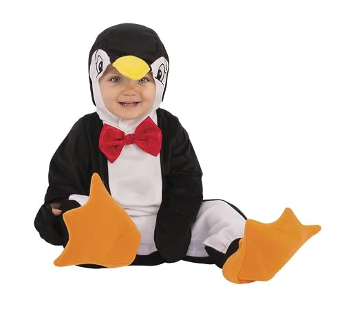 GUIRCA Rubie's Pinguin Kostüm Baby Baby Unisex 12-18 Monate, mehrfarbig, 300727-12-18M von Rubie's