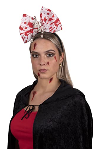 Rubie's PxP 4170777 - Blutige Schleife Haarreif Halloween Haarreif mit Blut und Skelett von Rubie's