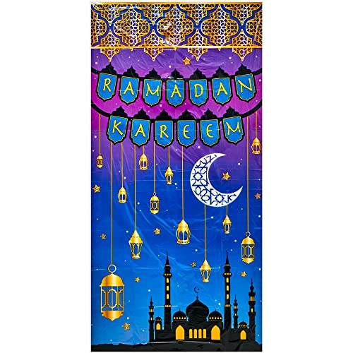 Rubie's Ramadan bedruckte Kunststoff-Türabdeckung, wie abgebildet, 76,2 x 152,4 cm von Rubie's