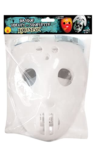 Rubies – 156295 – Maske Halloween beleuchtet Skelett, One Size von Rubie's