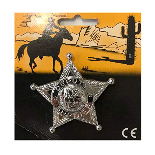 Rubie's Sheriff-Stern,silber von Rubie's