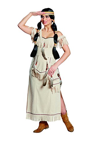 Rubie's Squaw Damen Kostüm Indianerin Indianerkostüm Karneval Fasching Gr.40 von Rubie's