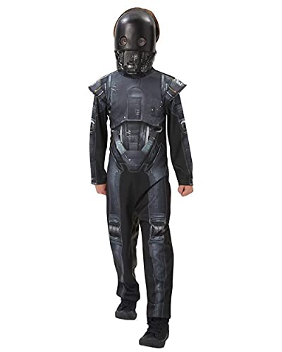 Rubie's Star Wars Rogue One K-2S0 Droid-Kostüm für Kinder, Alter 9-10 Jahre Halloween von Rubie's