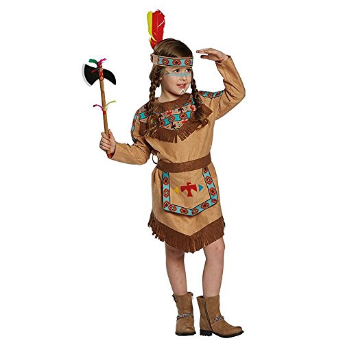 Rubie's Western Kinder Kostüm Indianerin Squaw Karneval Fasching Gr.104 von Rubie's