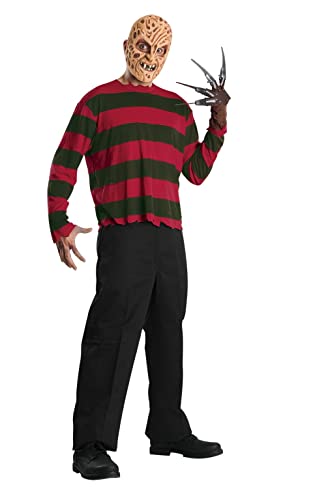 Rubie's offizielles Freddy Krueger Kostüm für Erwachsene, Standardgröße Halloween von Rubie's