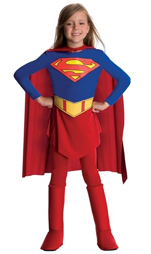 Rubie's offizielles Supergirl Mädchen Kostüm, Small (3-4 Jahre) von Rubie's