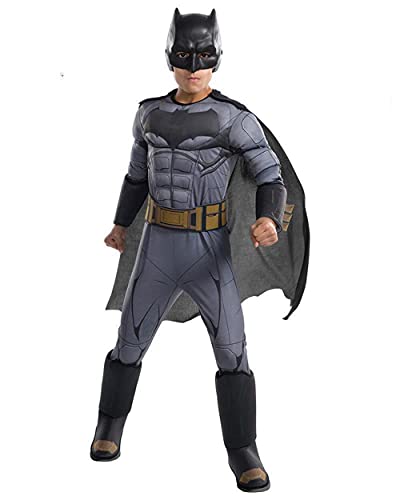 Rubies Justice League Deluxe Batman Kostüm für Motto-Party und Halloween, klein von Rubie's