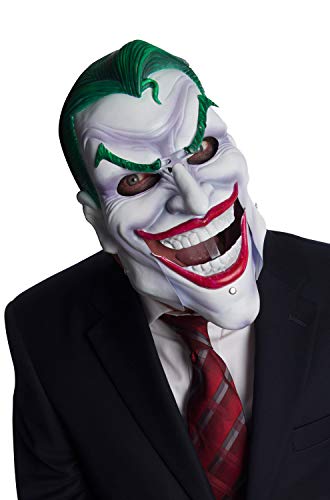 Rubies DC Offizielle Joker-Maske für Erwachsene, mit Gelenken von Rubie's