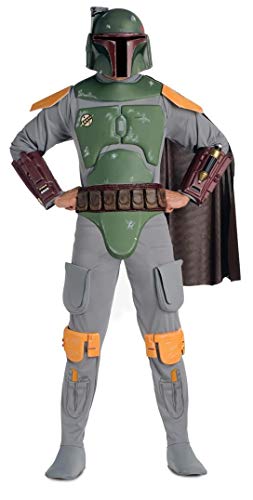 Rubies Deutschland 3 888574 STD - Deluxe Boba Fett Größe 48-54 Halloween von Star Wars