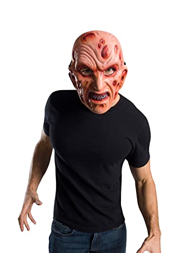 Rubies - Kostüm Maske - Nightmare on Elm Street Freddy Krueger Vacuform Maske Herren Einheitsgröße von Rubie's