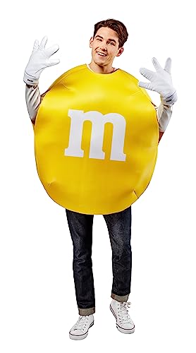 Rubies M&m Wappenrock aus Schaumstoff für Erwachsene, gelb, Einheitsgre von Rubie's