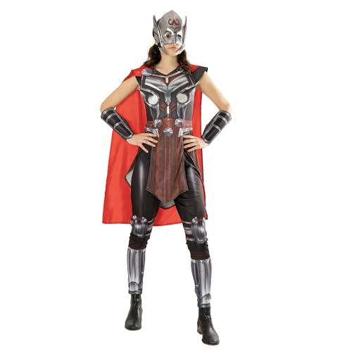 Rubies Marvel Thor Love & Thunder Movie, Mighty Thor Deluxe-Kostüm, für Erwachsene, Größe M von Rubie's