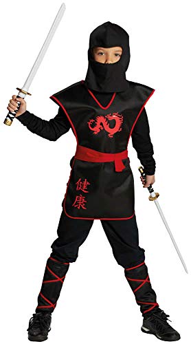 Rubie's Ninja Krieger Kinder Kostüm zu Karneval Fasching Halloween Gr.164 von Rubie's