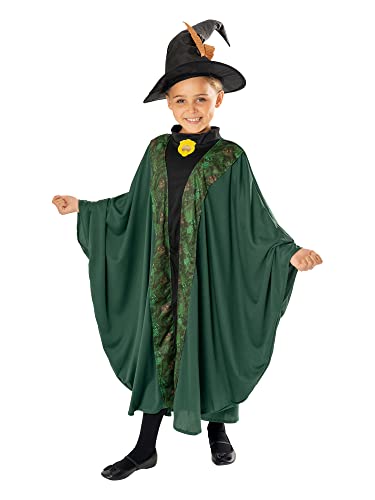 Rubies Official Harry Potter Professor McGonagall Robe für Kinder, Verkleidung, Alter 11 - 14 Jahre Halloween von Rubie's