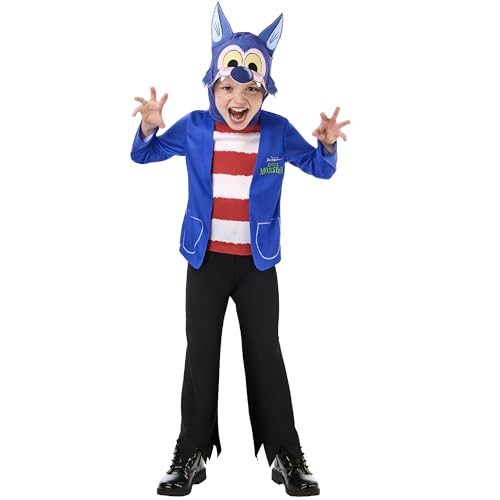 Rubies Offiziell David Walliams Kleine Monster Heuler Kinderkostüm, Verkleidung für Kinder, Größe 2-3 Jahre, Halloween Rubies Offiziell David Walliams Kleine Monster Heuler Kinderkostüm, Verkleidung für Kinder, Größe 2-3 Jahre, Halloween von Rubie's