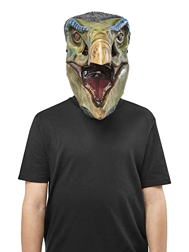 Rubie's Offizielle Jurassic World Therizinosaurus 1/2 Gesichtsmaske, Dinosaurier-Kindermaske, Einheitsgröße Halloween von Rubie's