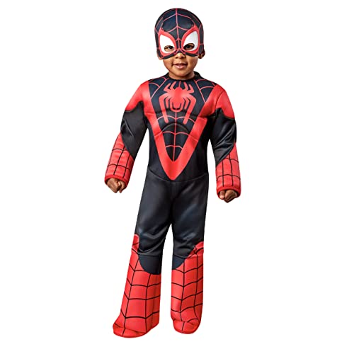 Rubie's Offizielles Luxuskostüm Spinn, Marvels Spider-Man und seine außergewöhnlichen Freunde, für Kleinkinder, Kinderverkleidung, 3-4 Jahre Halloween von Rubie's