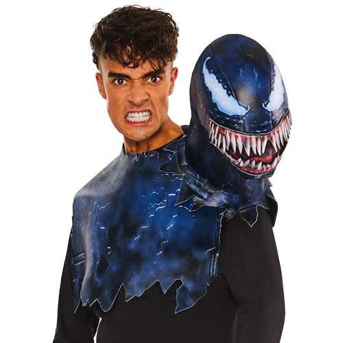 Rubies Offiziell Marvel Venom Symbiote Herrenkostüm, Verkleidung für Herren, Größe One Size von Rubie's