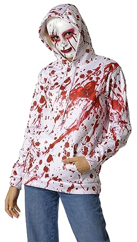 Rubies Psyco Killer Erwachsenen-Kostüm, Set mit Sweatshirt und Maske, offizielle Halloween, Karneval, Party von Rubie's