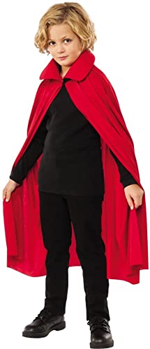 Rubies Red 36 Inch Adult Cape With Collar Child One Size von Rubie's