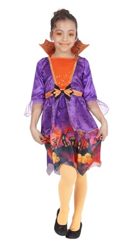 Rubies Schönes Vampir-Kostüm für Mädchen, bedrucktes Kleid mit Stehkragen, Vampir Twilight, offizielles Lizenzprodukt für Partys, Cosplay, Halloween Rubies Schönes Vampir-Kostüm für Mädchen, bedrucktes Kleid mit Stehkragen, Vampir Twilight, offizielles Lizenzprodukt für Partys, Cosplay, Halloween von Rubie's